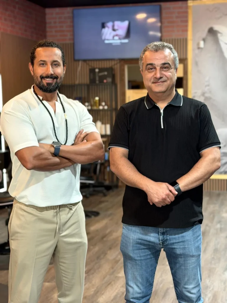 Kian Edalat professional barber in cumming